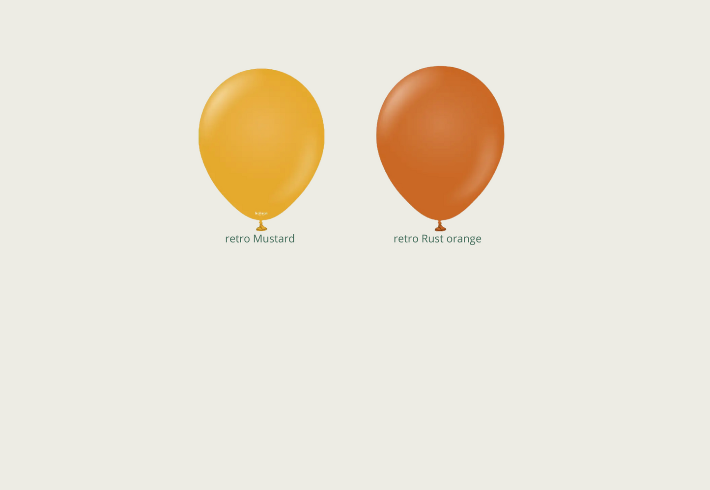 Ballons - Kalisan 5'' Retro