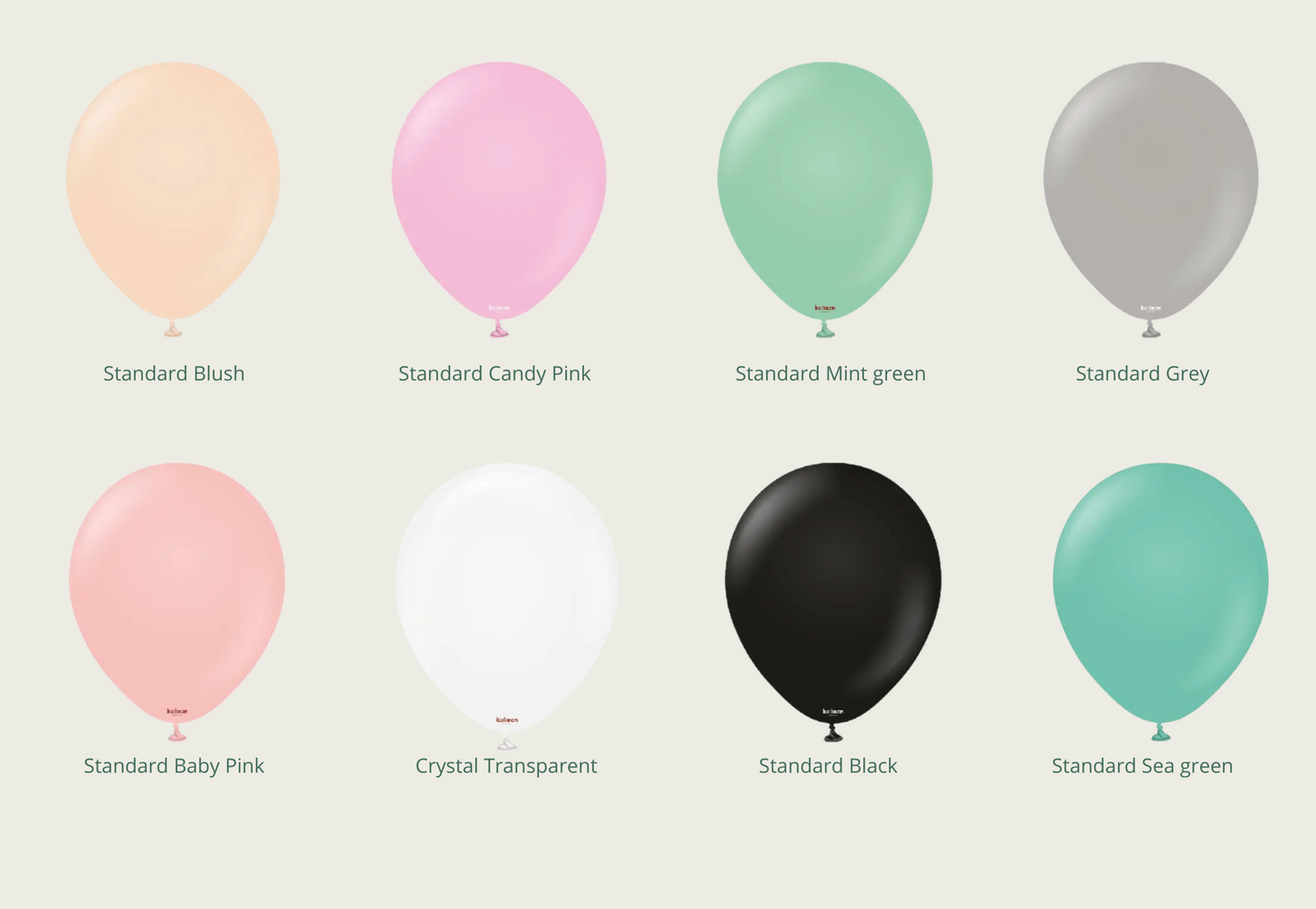 Ballons - Kalisan 5'' Standard