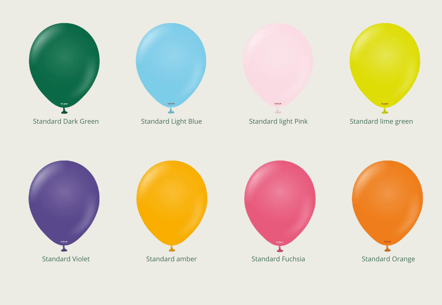 Ballons - Kalisan 5'' Standard