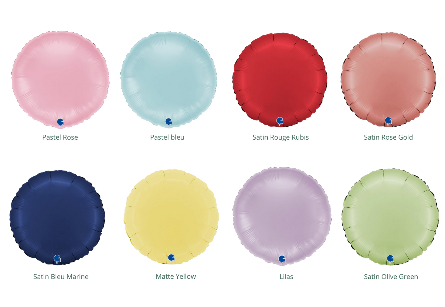 Ballons - Alu rond 18''