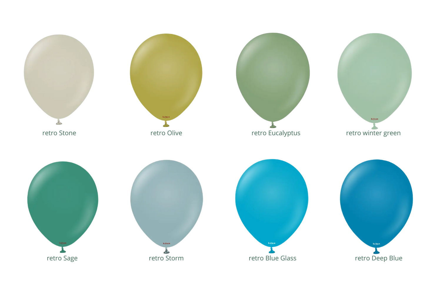 Ballons - Kalisan 5'' Retro