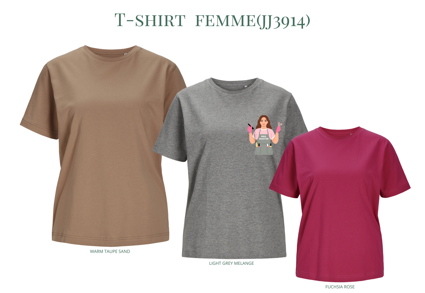 T-shirt femme (jj3914)