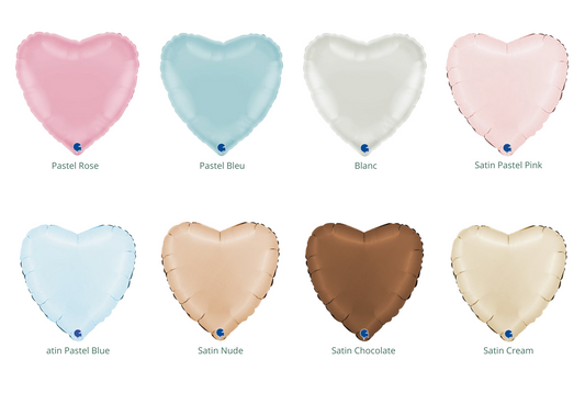 Ballons - Coeur 18''