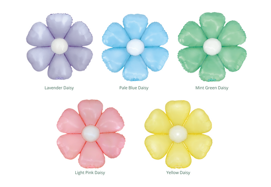 Ballons - Fleurs 34''