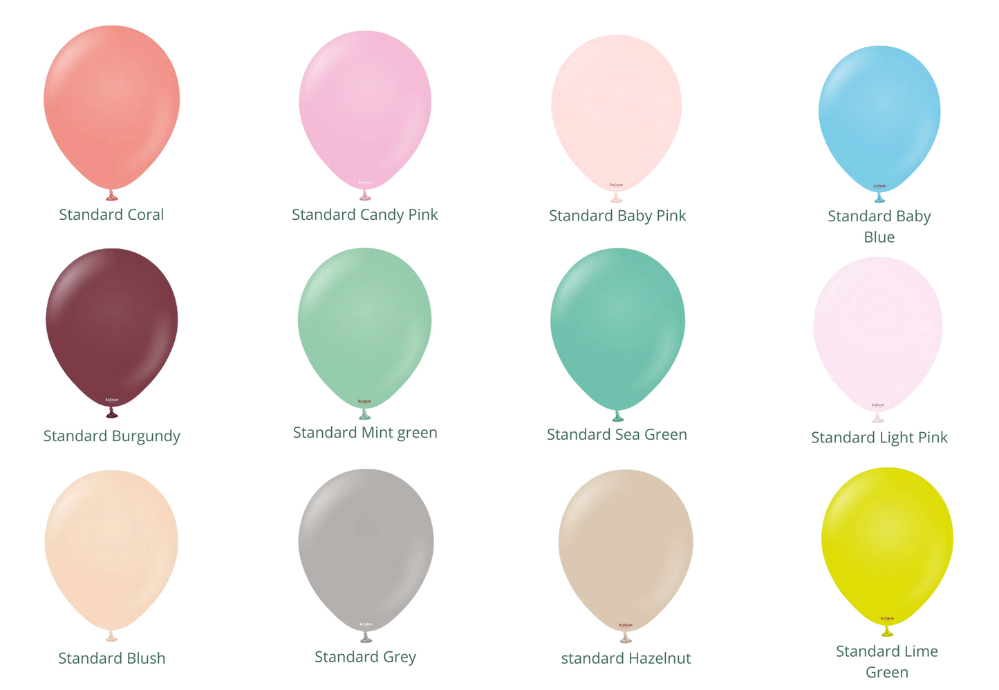 Ballons - Kalisan 12'' Standard