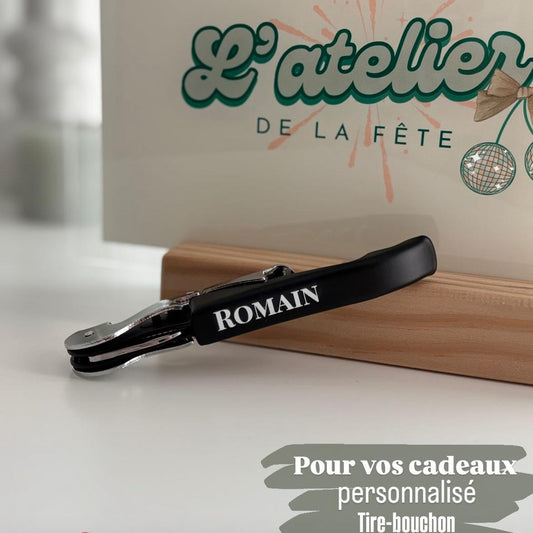 Ouvre bouteille personnalisable