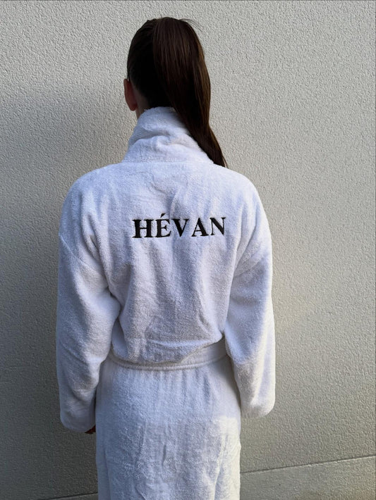 Peignoir personnalisable pour adultes