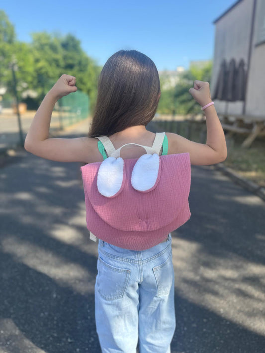 Sac à dos Oreilles de Lapin avec broderie