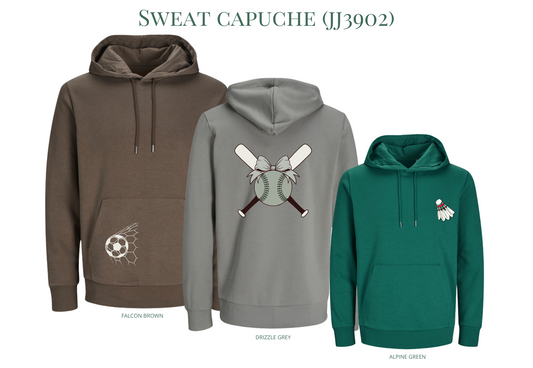 Sweat capuche (jj3902)