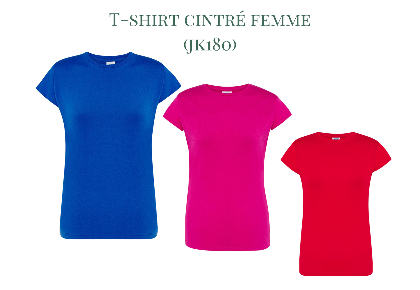 T shirt cintré femme (jk180)