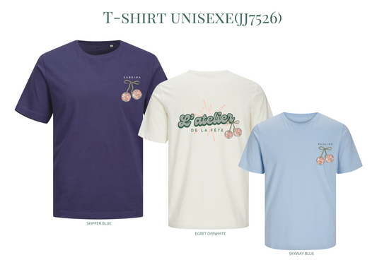 T-shirt unisexe(jj7526)
