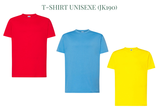 T shirt unisexe (JK 190)