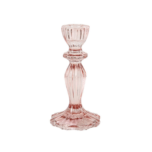 Bougeoir Salvia Verre 8.2 x 15.5cm